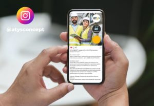 Lancement compte Instagram ATYS CONCEPT